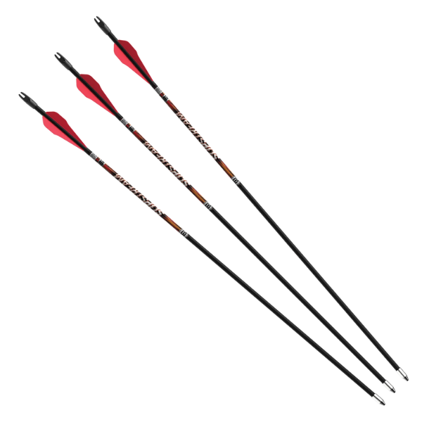 FLECHAS JUVENILES SLIPSTREAM ROJAS 3PK